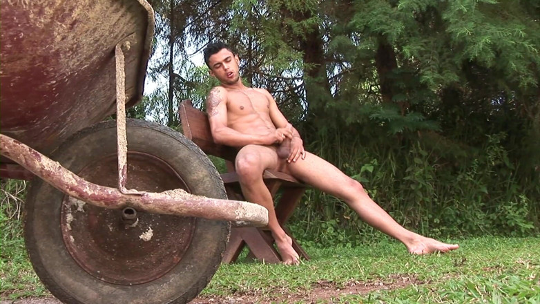 Male Dream: Lelaki tentera nakal melancap zakarnya