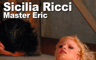 Edge Interactive Publishing: Sicilia ricci & master Eric BDSM schiava sessuale succhia e viene...