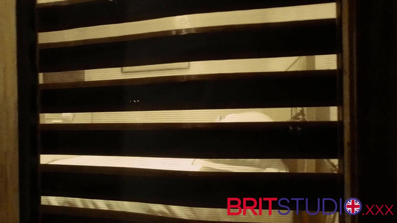Brit Studio: You watch your neighbour masturbating