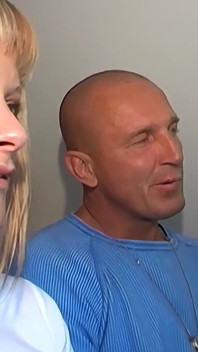 Rotten Meier dengan pasangan - si jalang blonde dan matang kotor berkongsi zakar