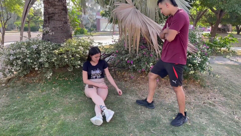 kathalina bronw: I Comfort My Little Neighbor with a Hard Ass Fuck...