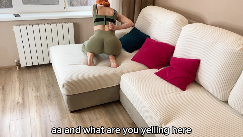 CumInMyMouthBaby: Stepson Spontaneously Fucked Stepmom During Massage - Russian Amateur with Conversations...