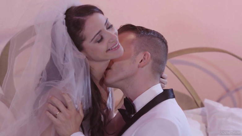 Wicked Pictures: Wicked - petite bride Avi Love fucked in wedding dress