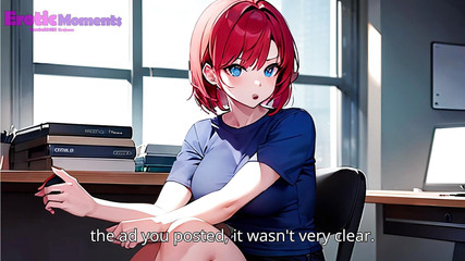 Erojano: 2人の女の子とのPOV就職面接