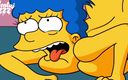 Hentai ZZZ: Flanders Marge'ın sikişme videosu