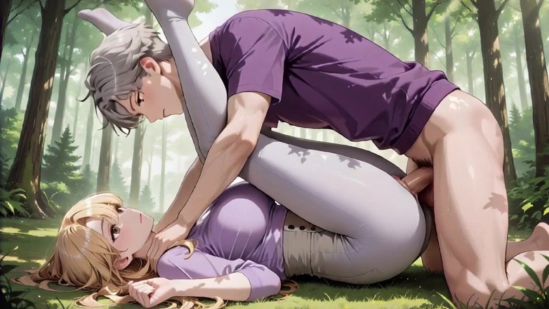 Tay Swift X: Brunetă în lenjerie violetă în poziția capră - plină de spermă după ce...