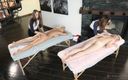 All Girl Massage: Busty Stepmom Cherie Deville Takes Step-teen to Spa for Lesbian...