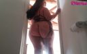 Riderqueen BBW Step Mom Latina Ebony: Sexy lingerie bodystocking da mamãe