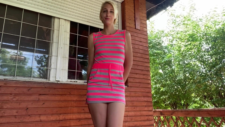 Cuteblonde666: Pizdă păroasă tachinând și lărgind pula