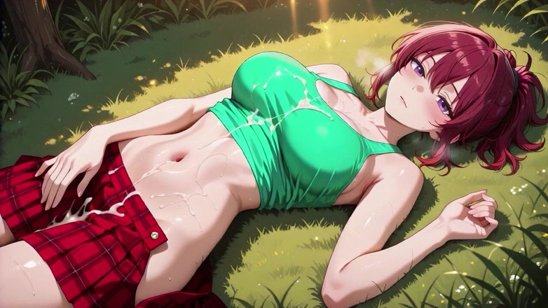 Tay Swift X: Roșcată excitată Woods adânc în gât până la overflow de spermă...