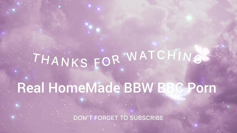 Real homemade BBW BBC porn: Rubbing Squeezing My Tits Stimulating My Clit with Wand