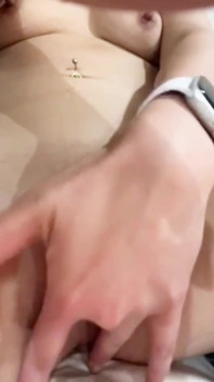 Korean Tight Body Fingering Her Pussy