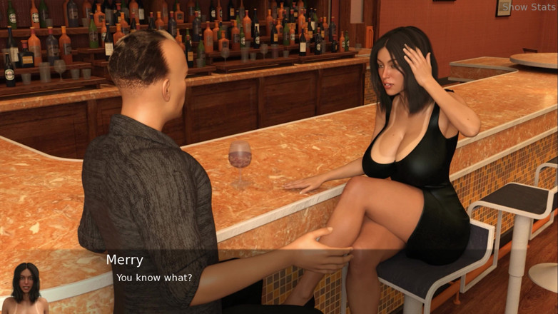 Porny Games: Project hot wife - Getting out to the pub (43)