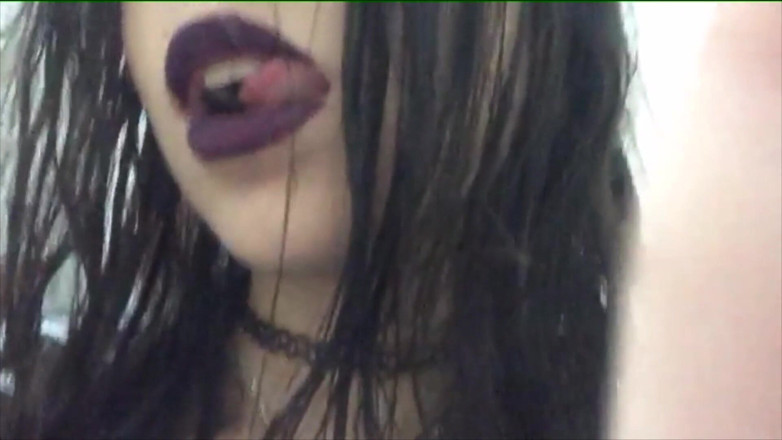 Adorable Teen: Horny teen Latina bitch enjoys squeezing her ass hard and...