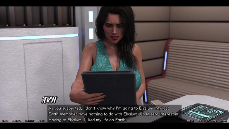 AVN Teller: Stranded in Space - Meeting with the Hot Indian MILF