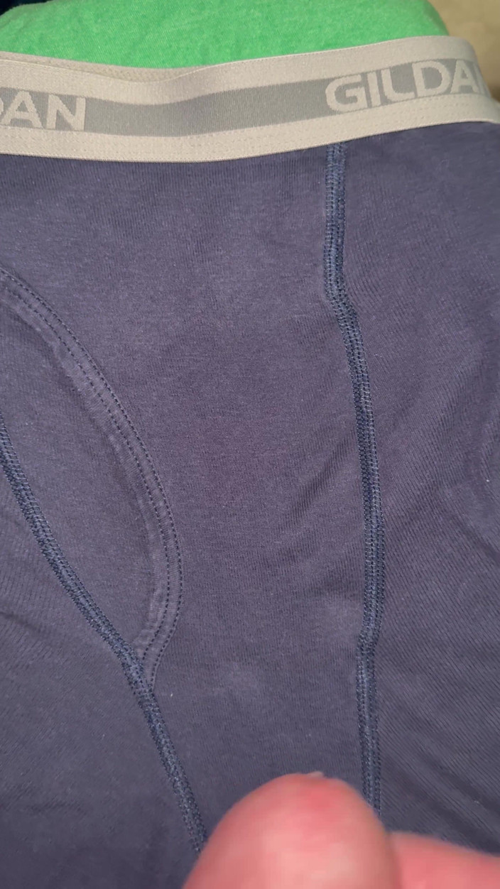 CumDaily: Cum on Underwear Boxers