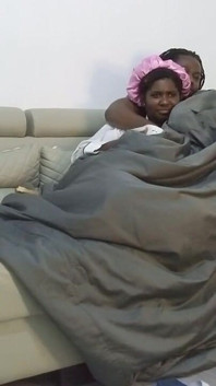My Husband Came Back From His Trip, I Watched a Movie with Him, I Got Excited, Climbed on Top of Him, and Came.