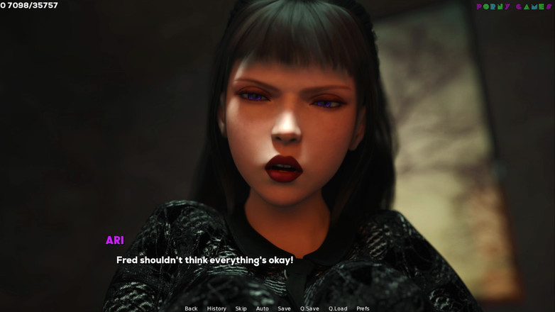 Porny Games: シャマンデフによる欲望の影 - BBC 路地の輪姦、タイニーレディが深く掘り下げる 49