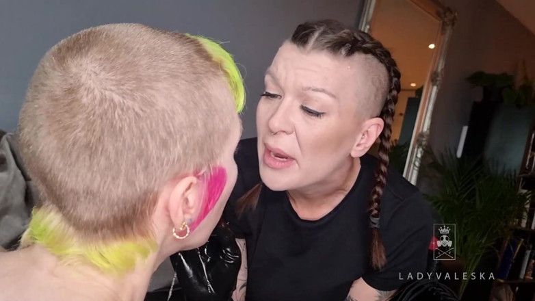 Lady Valeska: Deep Throat for My Slave Girl