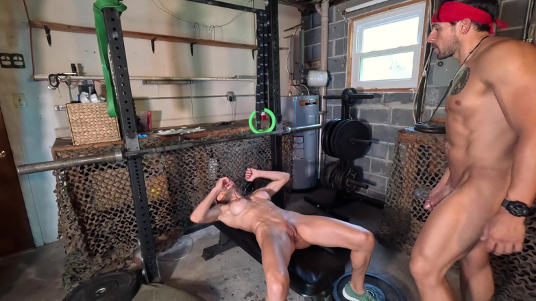 DifferentClimber340: Lora Cross Has a Hot and Steamy XXX Hardcore Workout...