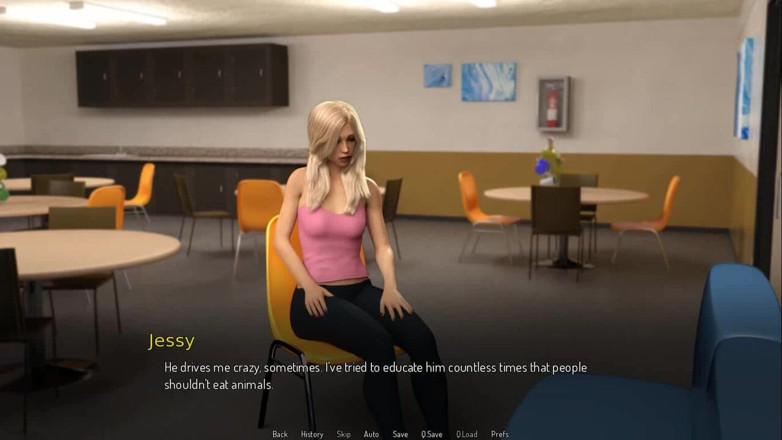 Dirty GamesXxX: Связанные студенткой: пикантный разговор, эпизод 35