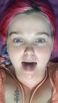 Long Tongue Swirling, Licking, Sucking at You