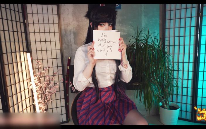 MollyRedWolf: Komi-san. Video rahasia. 4k - Mollyredwolf