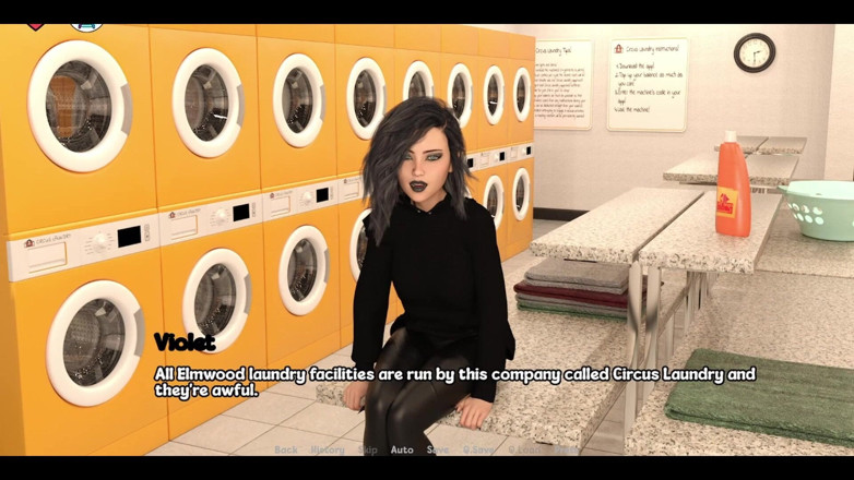 AVN Teller: Elmwood University - Romantic Date Night with Goth College Girl