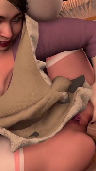 Hot Asian Milf Maid Mouth to ass Anal
