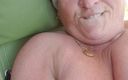 UK Joolz: Titty fondling in the sunshine at home
