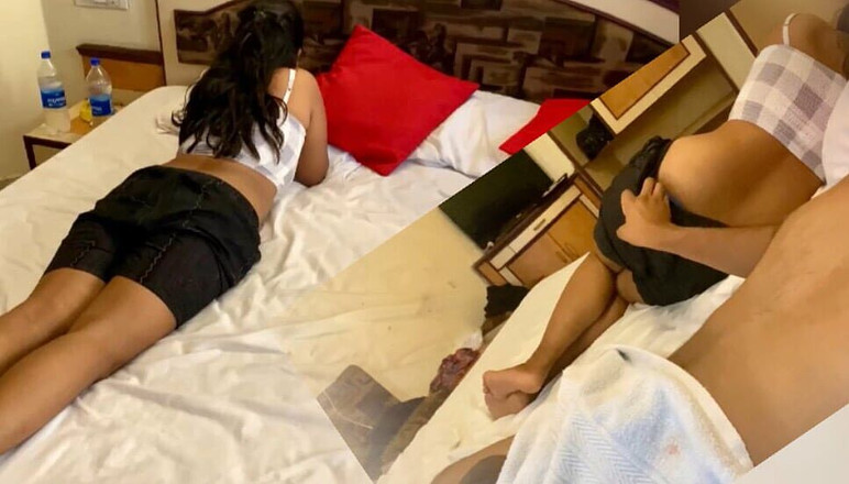 Pinkididi: 継父が継母の前で継娘をヒンディー語音声でファックする