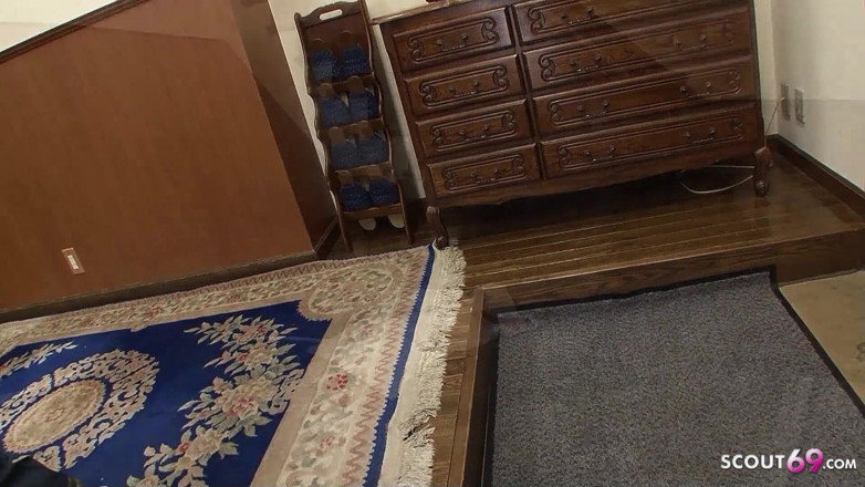 Asian porn collection: Asian Milf Ganki with hairy pussy fucked by step son