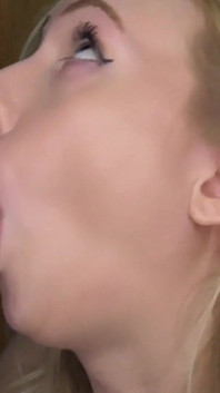 Blonde Housewife Loves Sucking Big Cocks Until They Cum on Her Face - Marissa Sweet