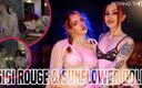 BangAfan: Sunflower Doll ve Gigi Rouge yaşlı erkekleri sikiyor