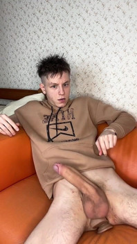 Petite Twink's Intense Jerk off Climax