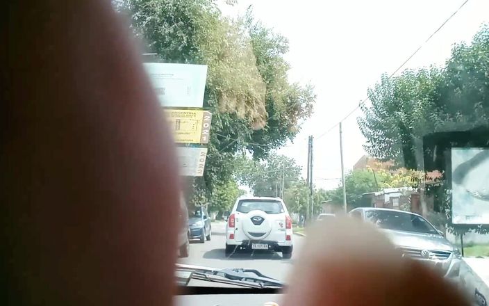 Activecouplearg: Esibizionismo e sesso orale in auto sesso in macchina