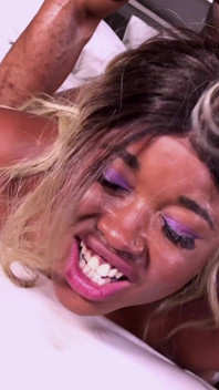 Pornstar Nina Rivera Gets Her Pussy Ravaged by a Big Black Dick