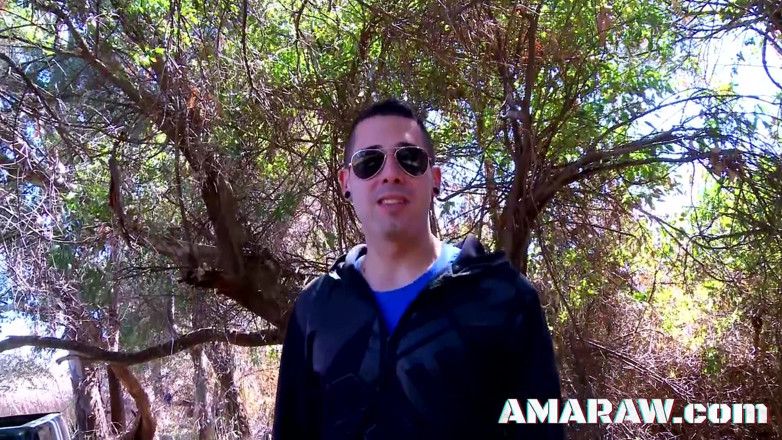 Amaraw: Fucking blonde small tits teen Dulce Chicki besides a car