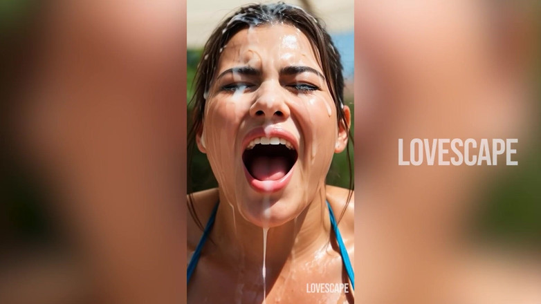 Lovescape: Los juegos olímpicos se enloda - el caos de preñada junto...