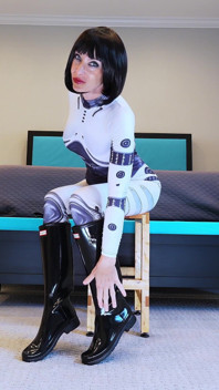 Robotic Scifi Anime Boot Girl - the Boot Slut E14 - MILF Stella