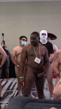 Rebel Rhyder's Gangbang Part 1 of 2 with 7 Fluffers Gonzo Style