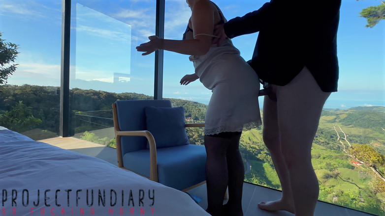 Projectsexdiary: İpek elbiseli tombul sekreter dünyanın tepesinde patronla seks yapıyor - projectfundiary