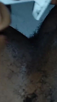 내 흑인 대물 자지를 면도한 다음 섹스3부