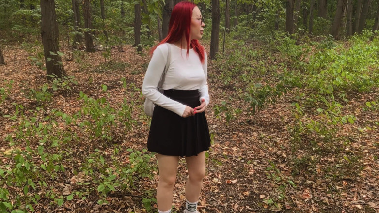 Toma Mur: Step Mom Shares Tent with Step Son in Forest-hot Handjob...