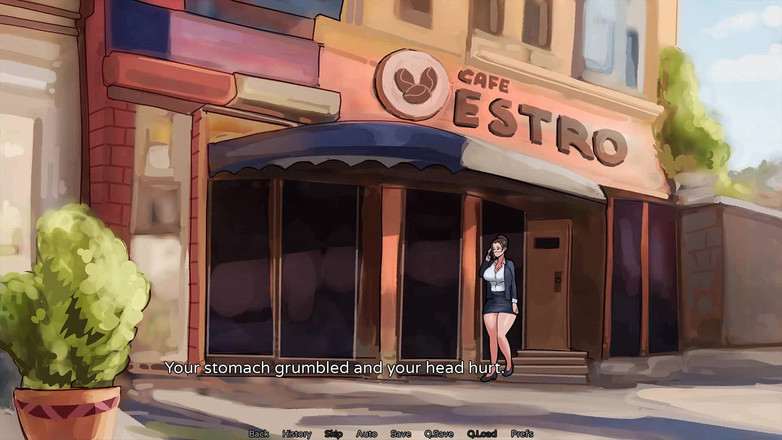 Futavision: Hazelnut Latte: infiel novio garganta profunda y garganta cachonda trans -...