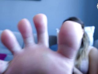 Czech Soles - foot fetish content: Smelly feet punishment for her husband - POV