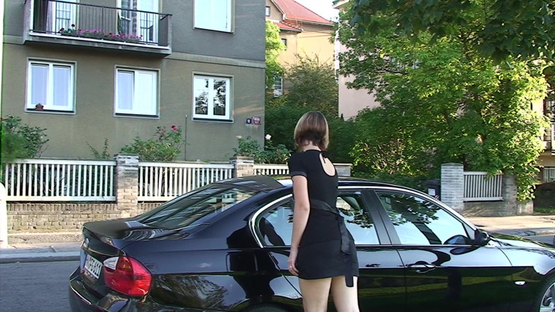 Cum Outdoor: Fucking stepsis on the balcony!