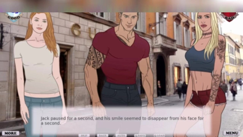 3DXXXTEEN2 Cartoon: An alpha male at alpha fitness. 3D porn cartoon sex