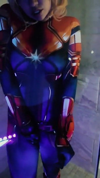 Captain Marvel Alien Gangbang