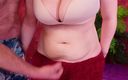 Arya Grander: Hit My Belly by Your Fist so Hard! Tummy Fetish